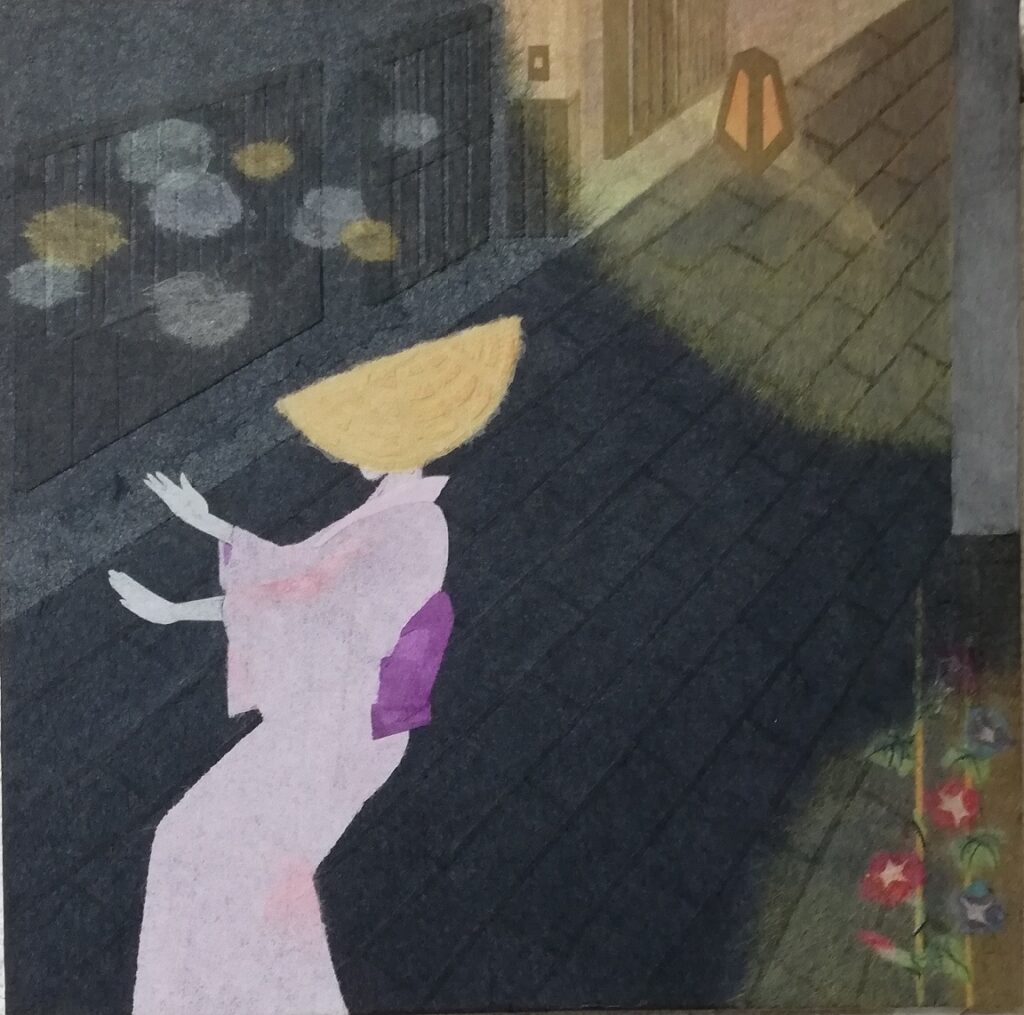 ちぎり絵の和紙はどこで売ってる？ よく使う5選と失敗しない豆知識 手作りのちぎり絵です。素人なので上手くはありませんが出品してみます。